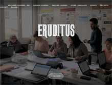 Tablet Screenshot of eruditus-ong.com